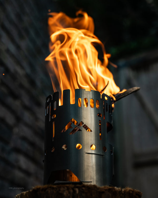 www.forestfundamentals.com FF Titanium Nesting Stove Bushcraft UK
