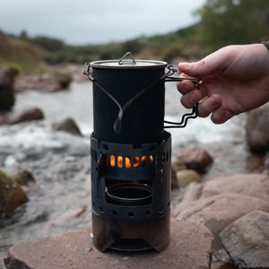www.forestfundamentals.com FF Titanium Nesting Stove Bushcraft UK