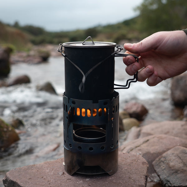 www.forestfundamentals.com FF Titanium Nesting Stove Bushcraft UK