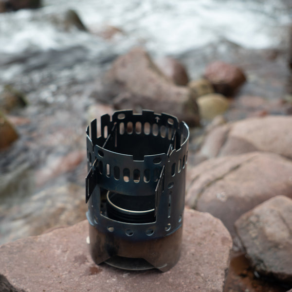 www.forestfundamentals.com FF Titanium Nesting Stove Bushcraft UK