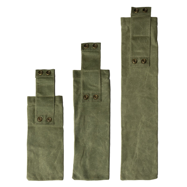 Folding Saw Bags | Compatible with Silky's POCKETBOY, GOMBOY, & BIGBOY | Waxed Cotton Canvas