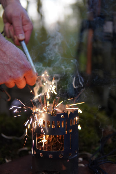 www.forestfundamentals.com FF Titanium Nesting Stove Bushcraft UK