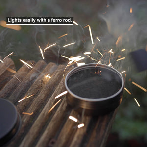 Open Flame Alcohol Tins | 4x Graphite Felts