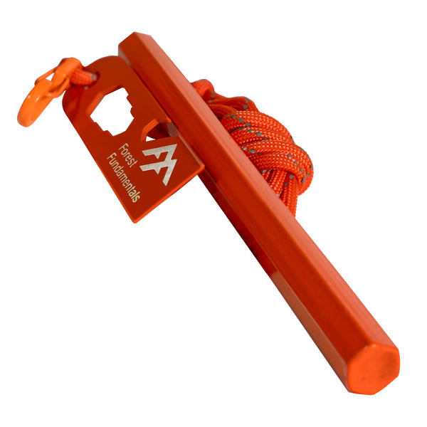 www.forestfundamentals.com 152 mm (6”) Hive (Orange) High-Vis Orange Beast & Hive Fire Starter Bushcraft UK