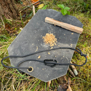 Artisan Fire Mats | 2mm Thick Waxed Leather Tinder Mats