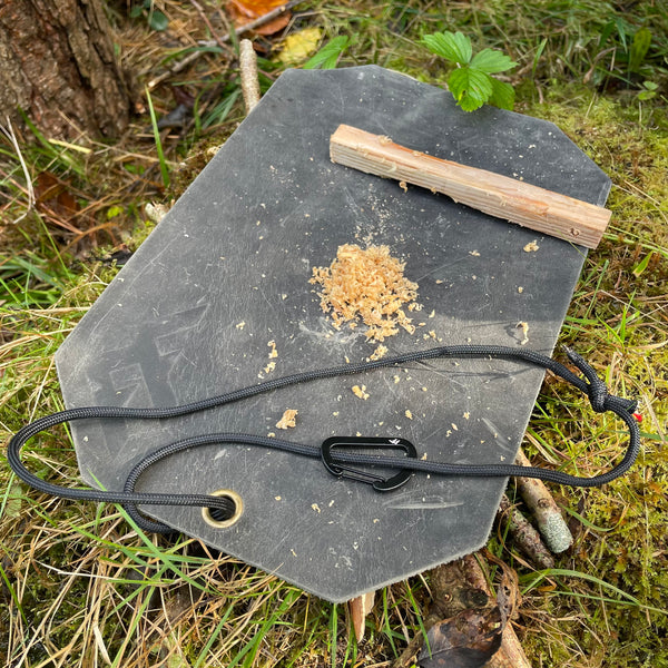 Artisan Fire Mats | 2mm Thick Waxed Leather Tinder Mats
