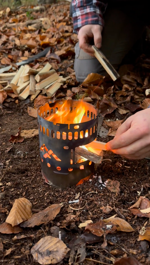 THE FOREST FUNDAMENTALS TITANIUM NESTING STOVE | SIGN UP BELOW TO BE GET NOTIFIED WHEN THE PRE-SALE BEGINS.