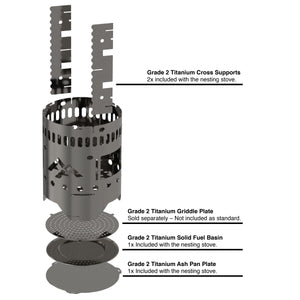 FF Titanium Nesting Stove Set