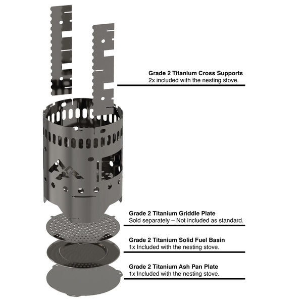 FF Titanium Nesting Stove Set