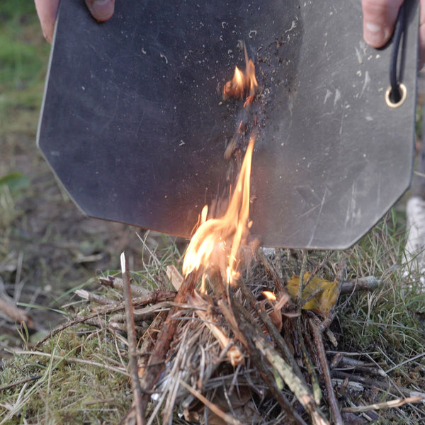 Artisan Fire Mats | 2mm Thick Waxed Leather Tinder Mats