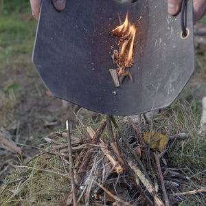 Artisan Fire Mats | 2mm Thick Waxed Leather Tinder Mats