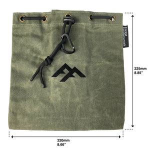 www.forestfundamentals.com Artisan Forager Pouch™ | Folding Belt Pouch Bushcraft UK