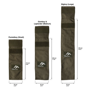 www.forestfundamentals.com Folding Saw Bags | Compatible with Silky's POCKETBOY, GOMBOY, & BIGBOY | 1000D Condura Nylon Bushcraft UK