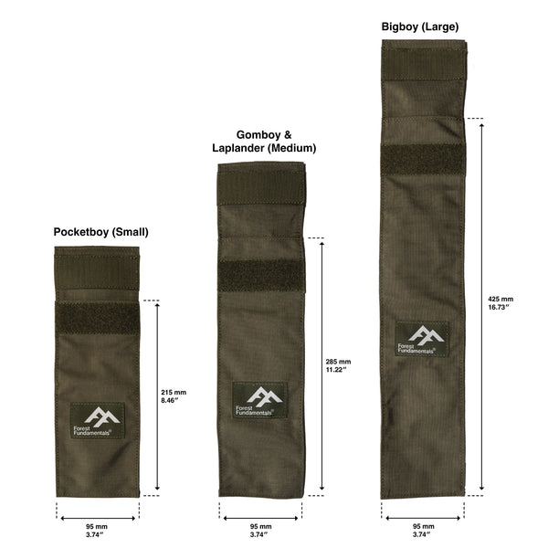 www.forestfundamentals.com Folding Saw Bags | Compatible with Silky's POCKETBOY, GOMBOY, & BIGBOY | 1000D Condura Nylon Bushcraft UK