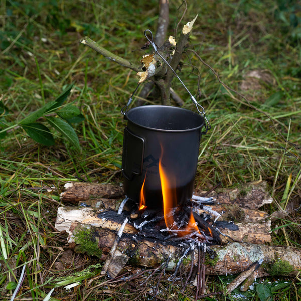 Folding Bail Handles for Nesting Cups | Fits Most Cup & Pot Sizes