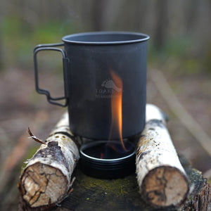 Open Flame Alcohol Tins | 4x Graphite Felts