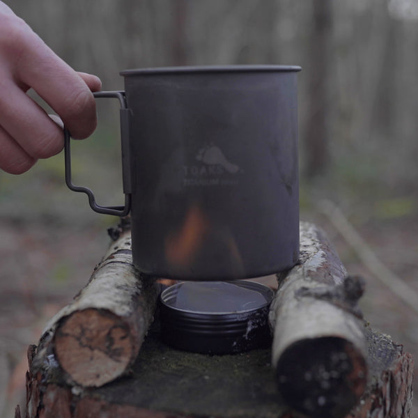 Open Flame Alcohol Tins | 4x Graphite Felts