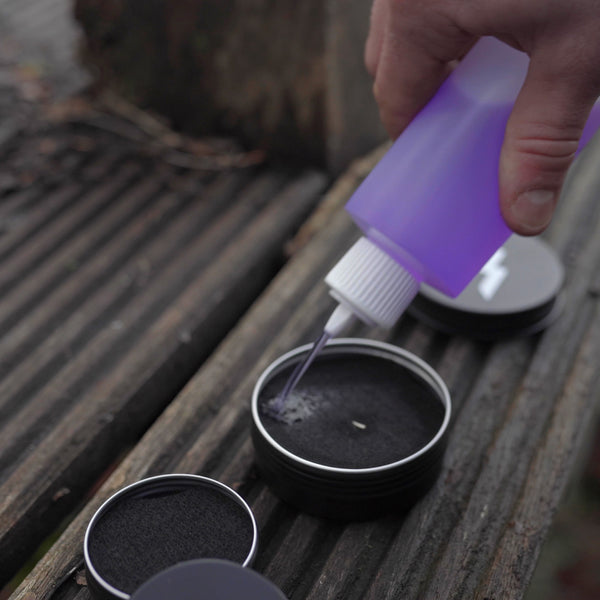 Open Flame Alcohol Tins | 4x Graphite Felts