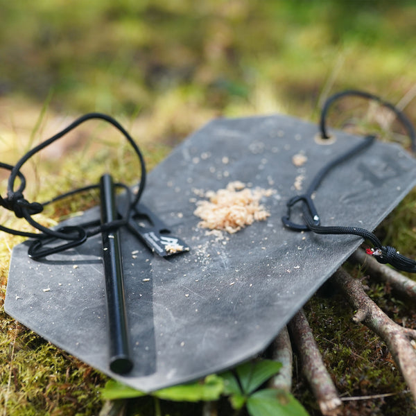 Artisan Fire Mats | 2mm Thick Waxed Leather Tinder Mats