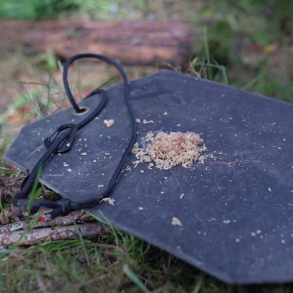Artisan Fire Mats | 2mm Thick Waxed Leather Tinder Mats
