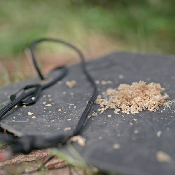 Artisan Fire Mats | 2mm Thick Waxed Leather Tinder Mats