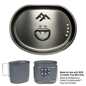 www.forestfundamentals.com BCB Crusader MK2 Cup Lids for BCB MK1 & MK2 Bushcraft UK