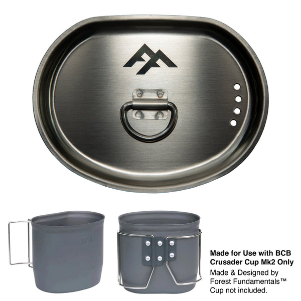 www.forestfundamentals.com BCB Crusader MK2 Cup Lids for BCB MK1 & MK2 Bushcraft UK