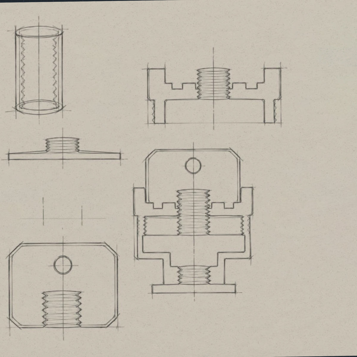 Stage 01 · Initial Drawings, Getting Pencil to Paper