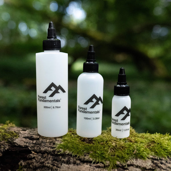 Forest Fundamentals Alcohol Fuel Bottles | Methylated Spirit Bottles | Leak Proof & Easy Pouring