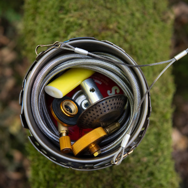 www.forestfundamentals.com Gas Conversion Kit | For the Nesting Stoves Bushcraft UK