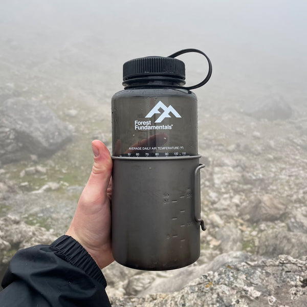 32 fl oz | 1000 ml Wide-Mouth Bottles – Intended to Nest with Our 750 ml Titanium Cups