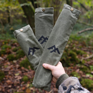 Folding Saw Bags | Compatible with Silky's POCKETBOY, GOMBOY, & BIGBOY | Waxed Cotton Canvas