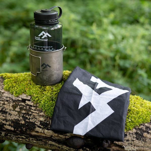 Gr1 Titanium 750ml (25fl oz) Cups & 1000ml (32oz fl) Nesting Bottles