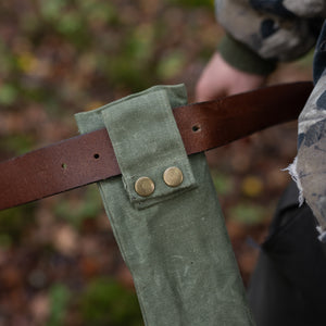 Folding Saw Bags | Compatible with Silky's POCKETBOY, GOMBOY, & BIGBOY | Waxed Cotton Canvas