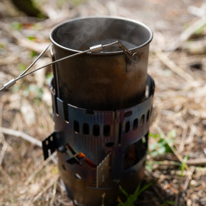 Grade 1 Titanium Nesting Cups | 750ml / 25.36 fl oz | Nests with 32oz Bottles