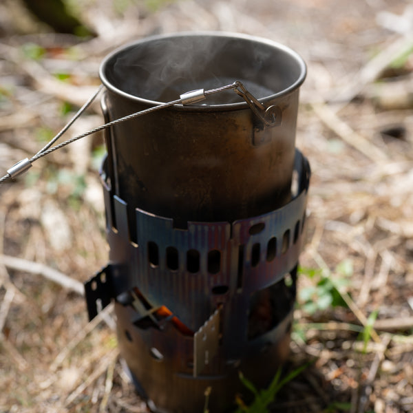 Gr1 Titanium 750ml (25fl oz) Cups & 1000ml (32oz fl) Nesting Bottles