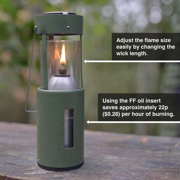 www.forestfundamentals.com Oil Inserts for Use with UCO Original Lanterns Bushcraft UK