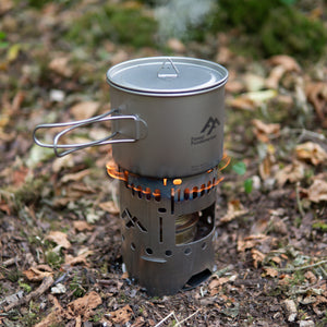 www.forestfundamentals.com FF Titanium Nesting Stove Bushcraft UK