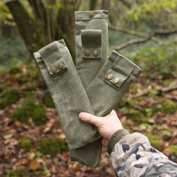 Folding Saw Bags | Compatible with Silky's POCKETBOY, GOMBOY, & BIGBOY | Waxed Cotton Canvas