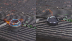 Open Flame Alcohol Tins | 4x Graphite Felts