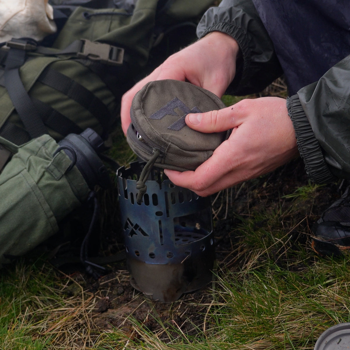 www.forestfundamentals.com Zipped Organiser Pouch | For the Nesting Stoves Bushcraft UK