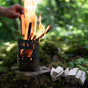 www.forestfundamentals.com FF Titanium Nesting Stove Bushcraft UK