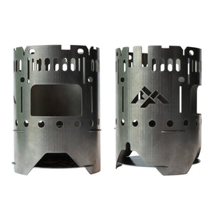 www.forestfundamentals.com FF Titanium Nesting Stove Bushcraft UK