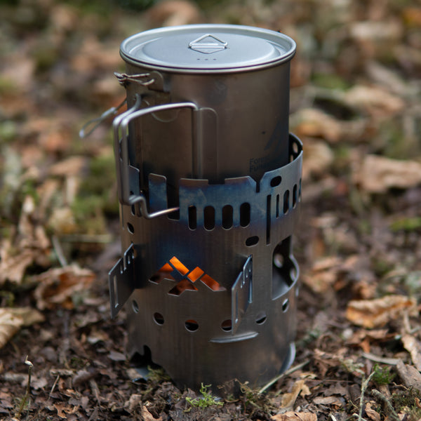Solid Fuel with Pots, Pans, Cups & Bottles