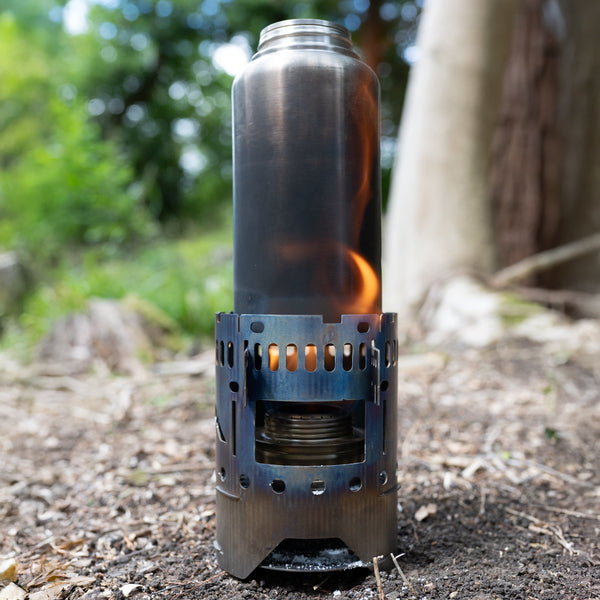 Alcohol Burners with Pots, Pans, Cups & Bottles